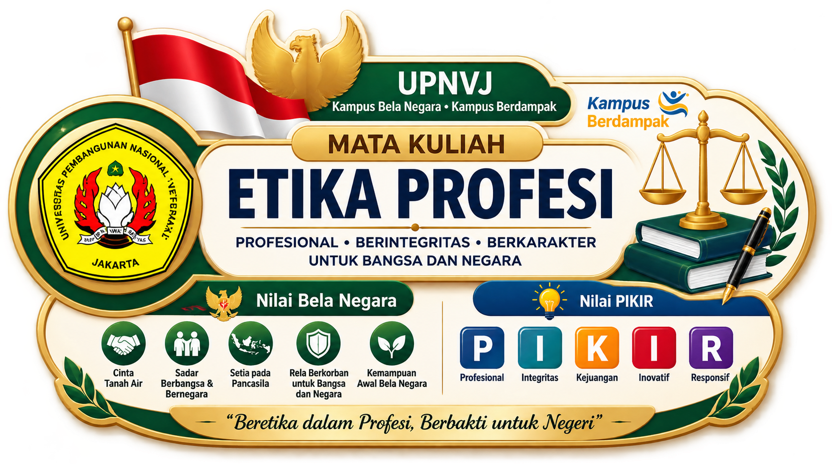 2026 Ganjil | Etika Bisnis dan Profesi dengan Internalisasi Nilai Bela Negara