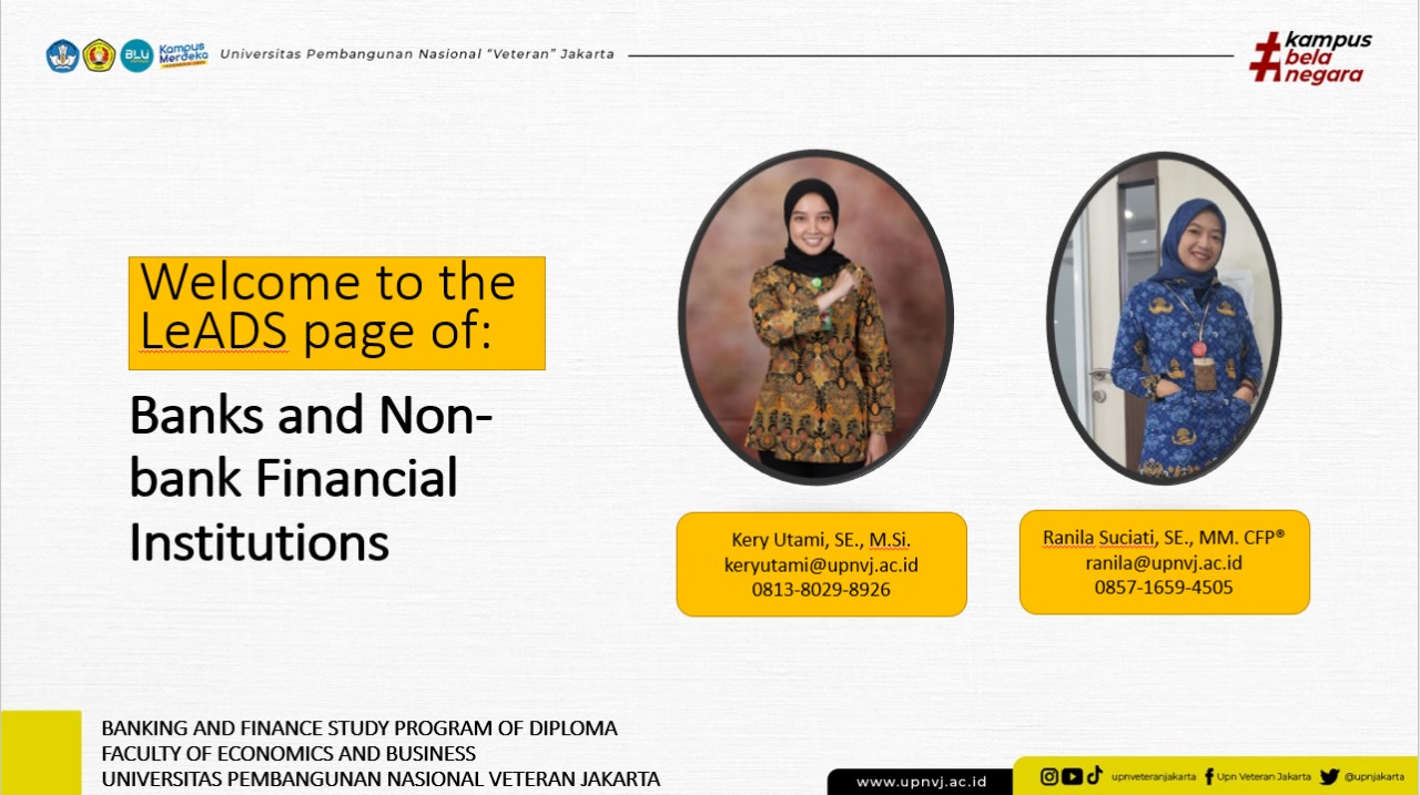 2023 Genap | Bank dan Lembaga Keuangan Bukan Bank