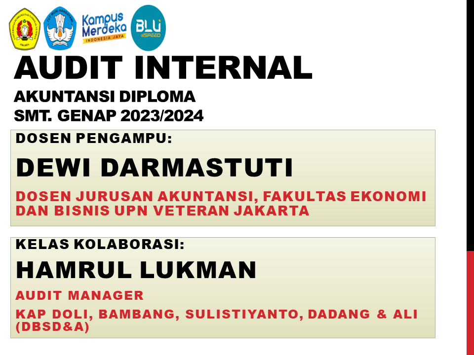 2023 Genap | Audit Internal