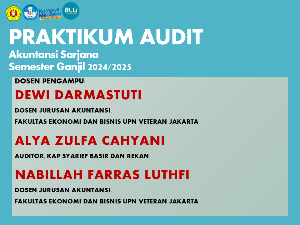 2024 Ganjil | Praktikum Audit