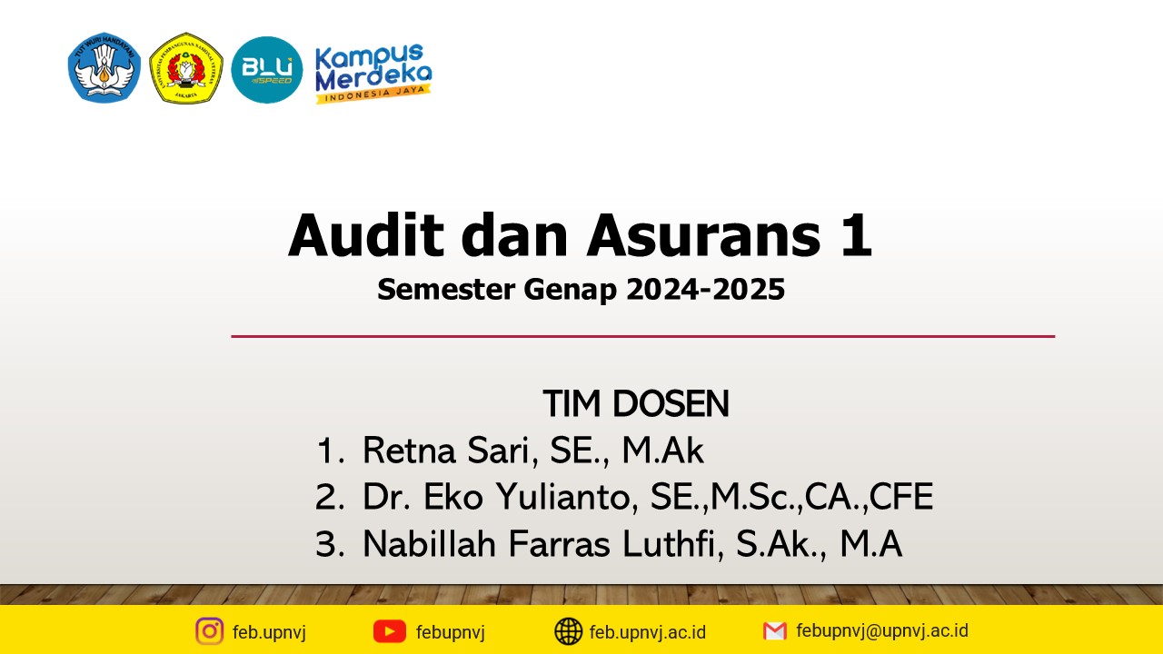2024 Genap | Audit dan Asurans 1