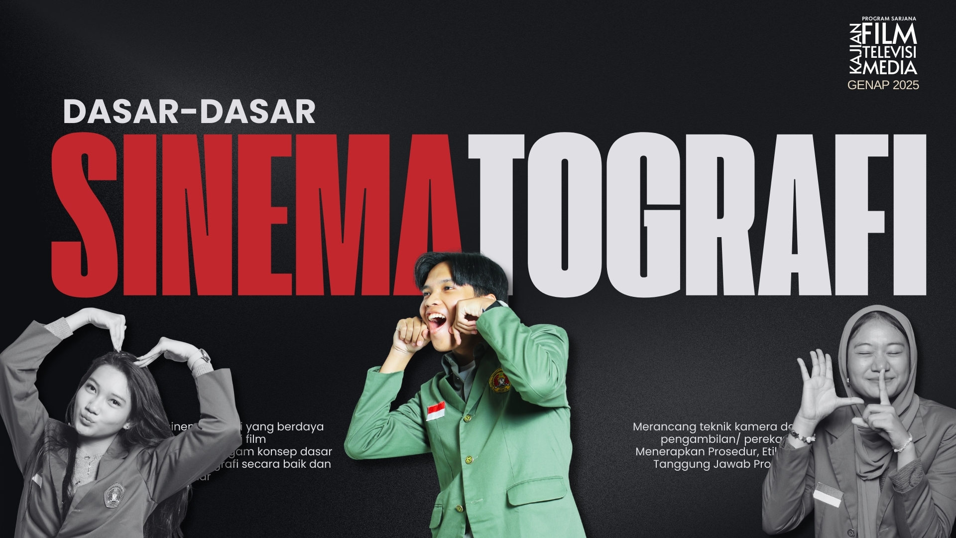 2024 Genap | Dasar-Dasar Sinematografi