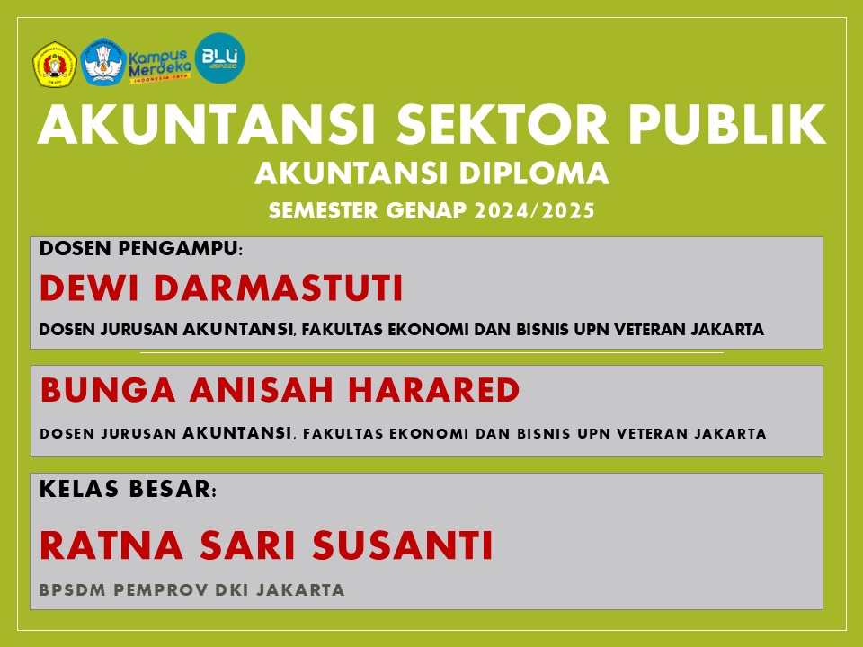 2024 Genap | Akuntansi Sektor Publik