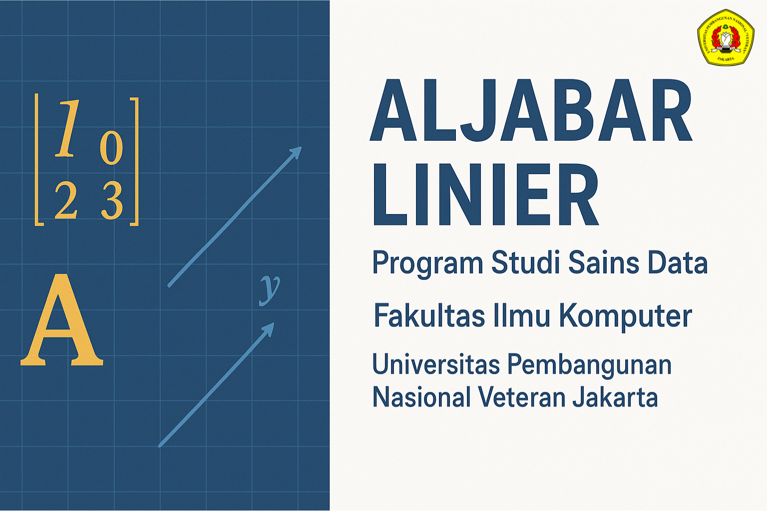 2025 Ganjil | Aljabar Linear