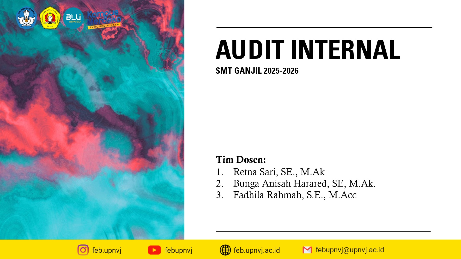 2025 Ganjil | Audit Internal